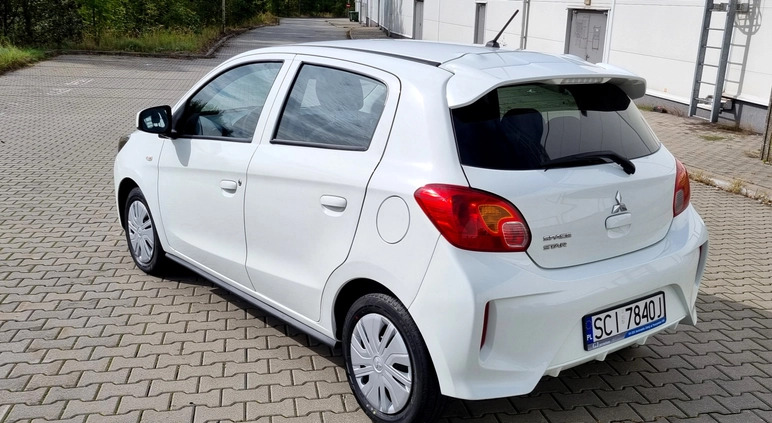 Mitsubishi Space Star cena 42900 przebieg: 9540, rok produkcji 2021 z Cieszyn małe 79